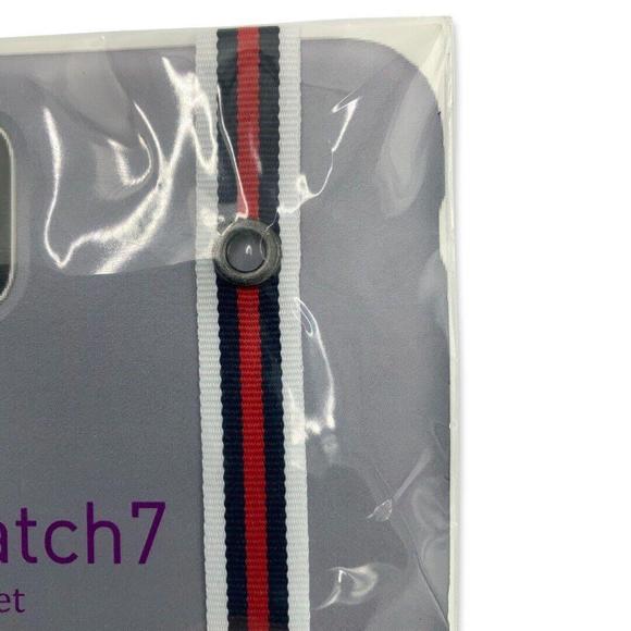 Gatch7 Elastic Phone Holder for Hands Small Light Slim Strap Grip Stripe - Picture 2 of 3